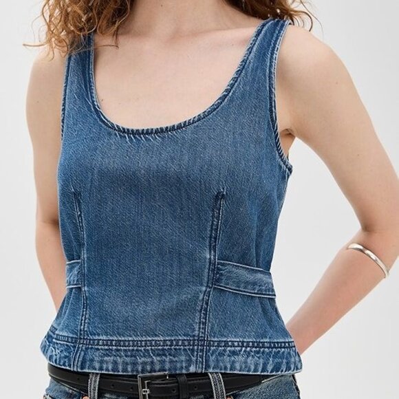 Rag & bone Ultra Featherweight Estelle Top - size 14 - NWT - Picture 1 of 5